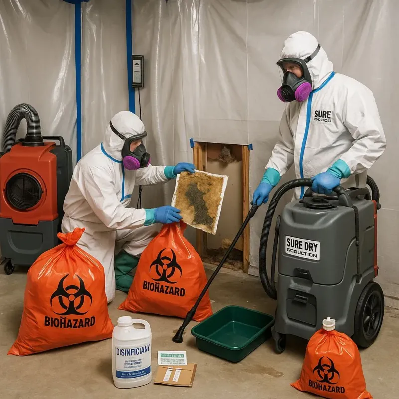 Contaminated Water Handling Protocols process in Elim, PA